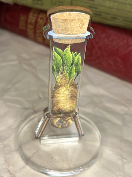 Bottled Mandrake (Test Tube) Standee