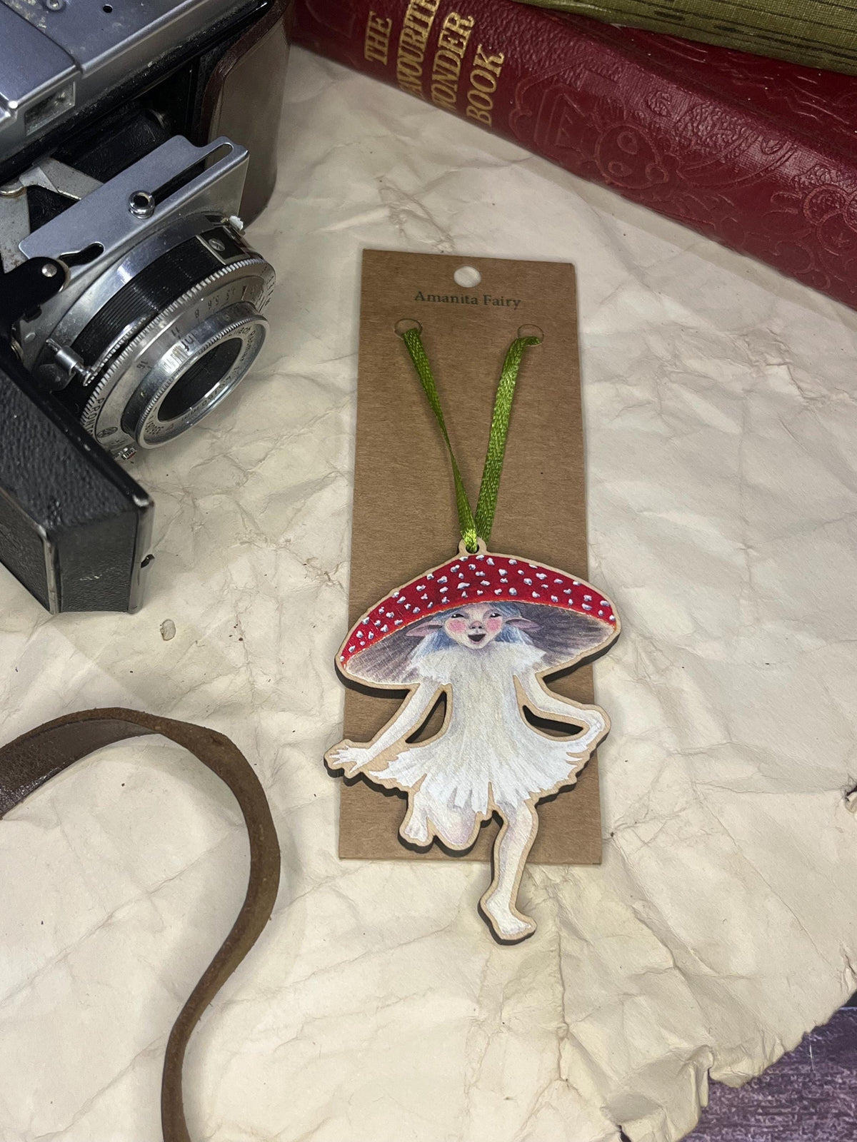 Amanita Faerie Decoration