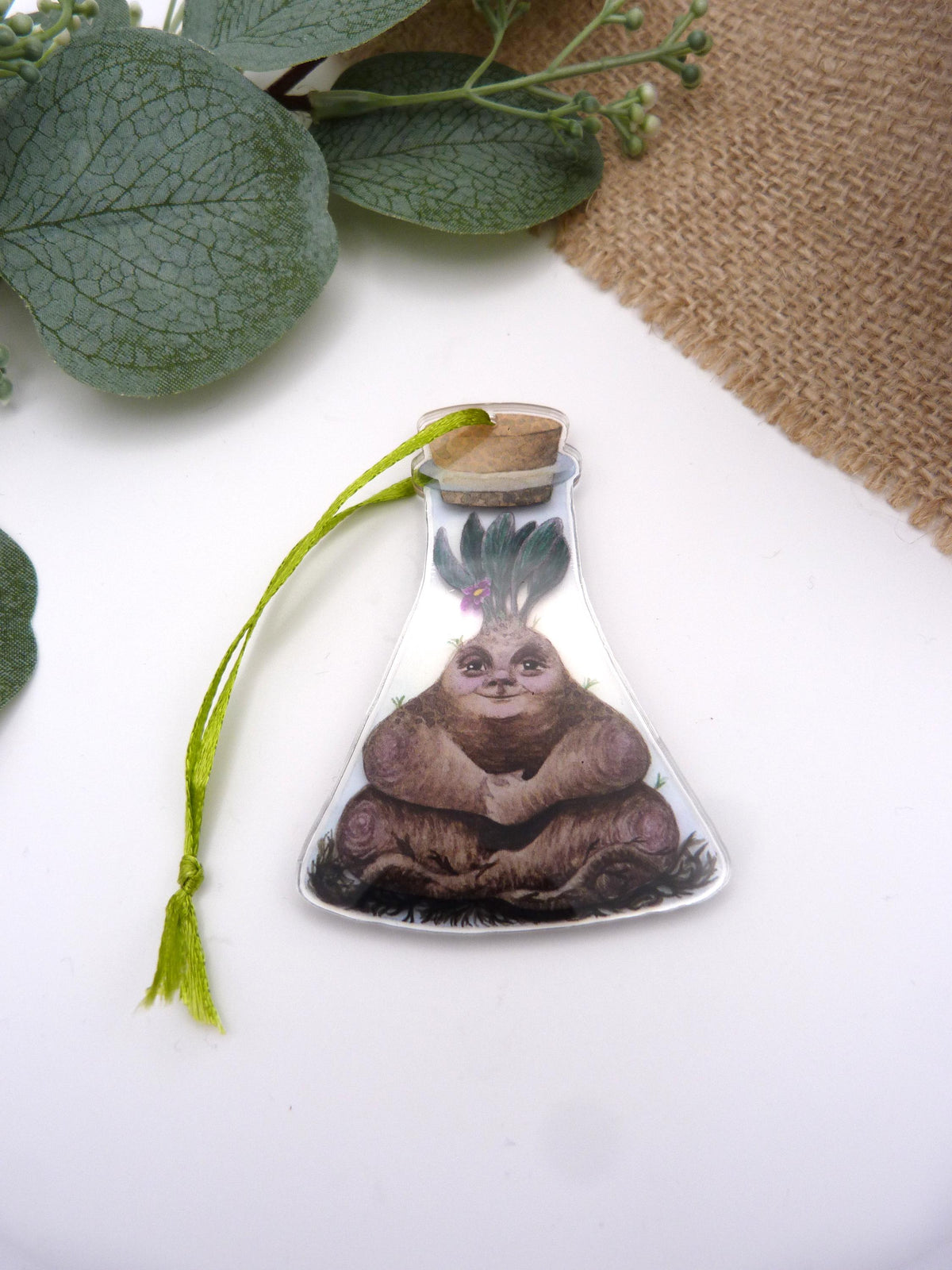 Bottled Mandrake (Flask) Decoration