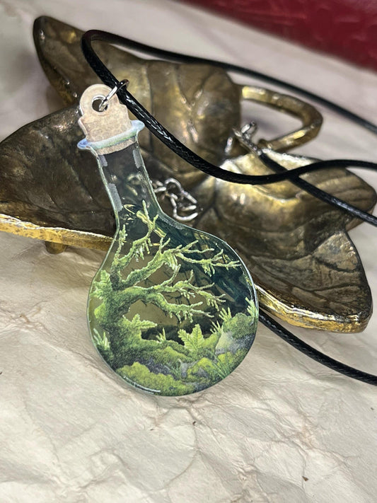 Bottled Forest Necklace