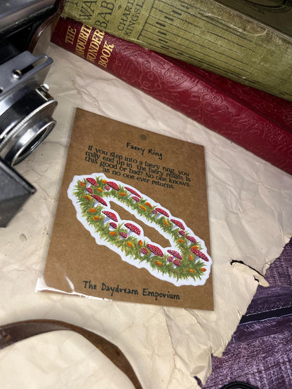 Faerie Ring Vinyl Sticker
