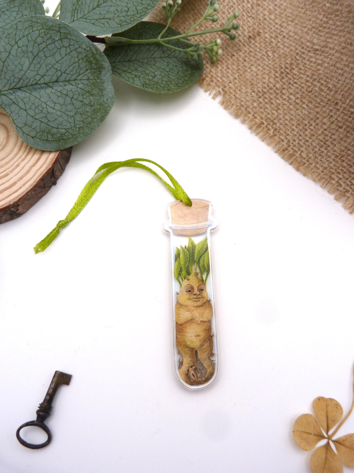 Bottled Mandrake (Test Tube) Decoration