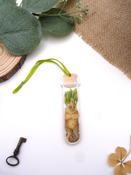 Bottled Mandrake (Test Tube) Decoration