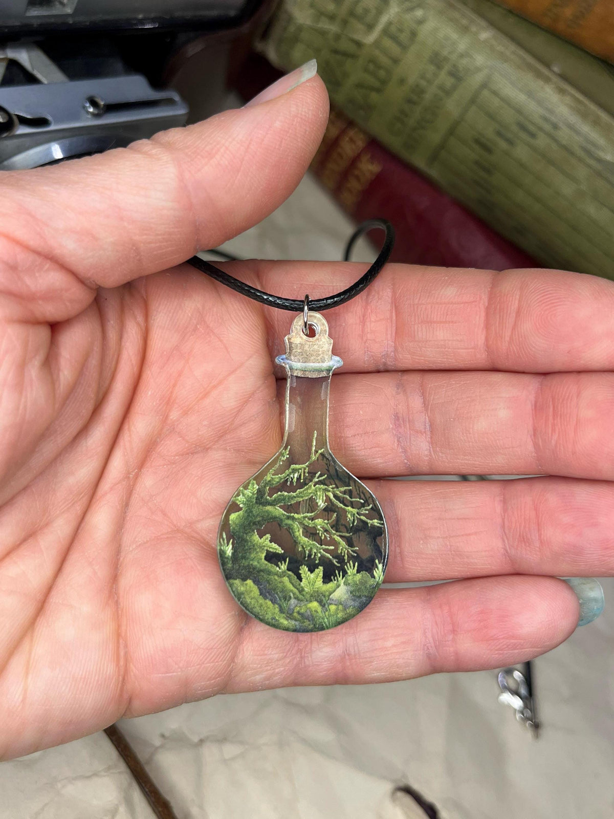 Bottled Forest Necklace