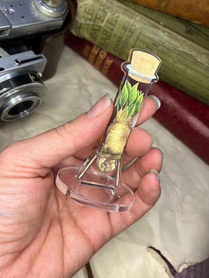 Bottled Mandrake (Test Tube) Standee