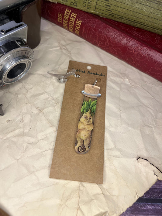 Bottled Mandrake (Test Tube) Window Decoration