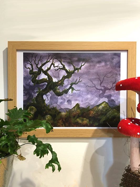 A3 Mystic Forest Print