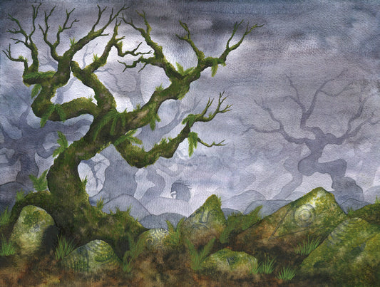 A3 Mystic Forest Print