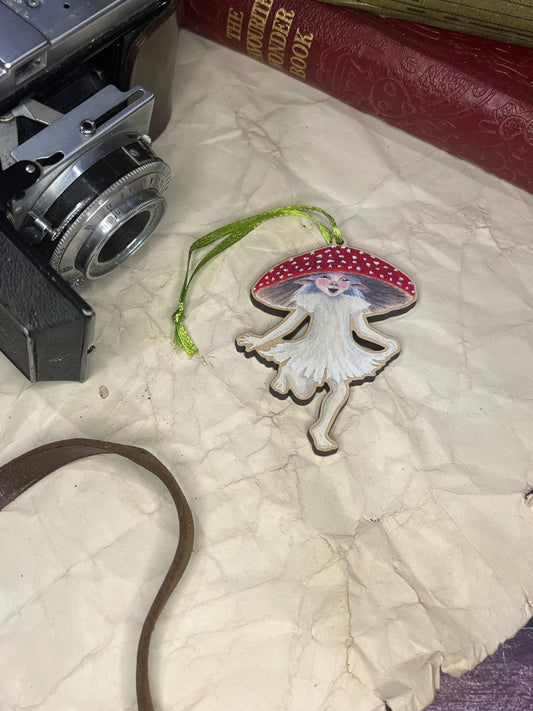 Amanita Faerie Decoration