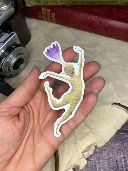 Crocus Faerie Sticker