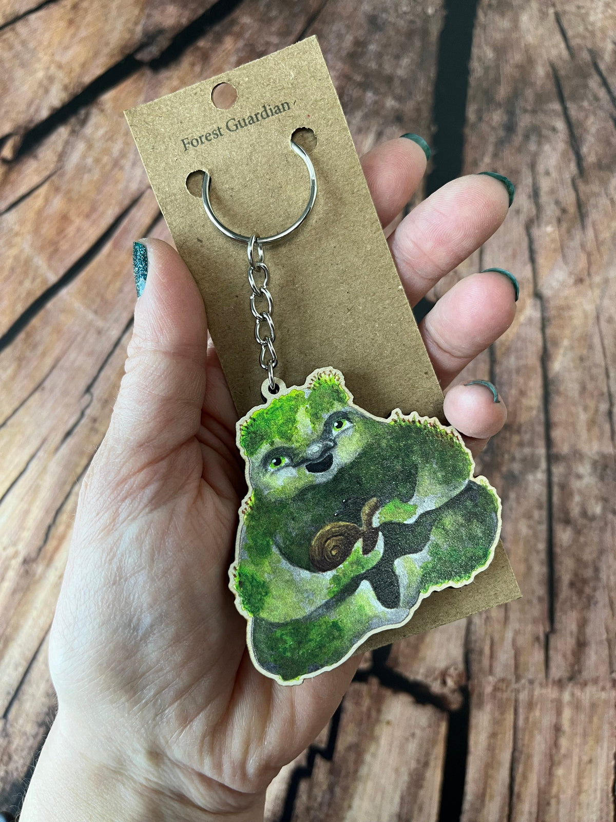 Forest Guardian Keyring