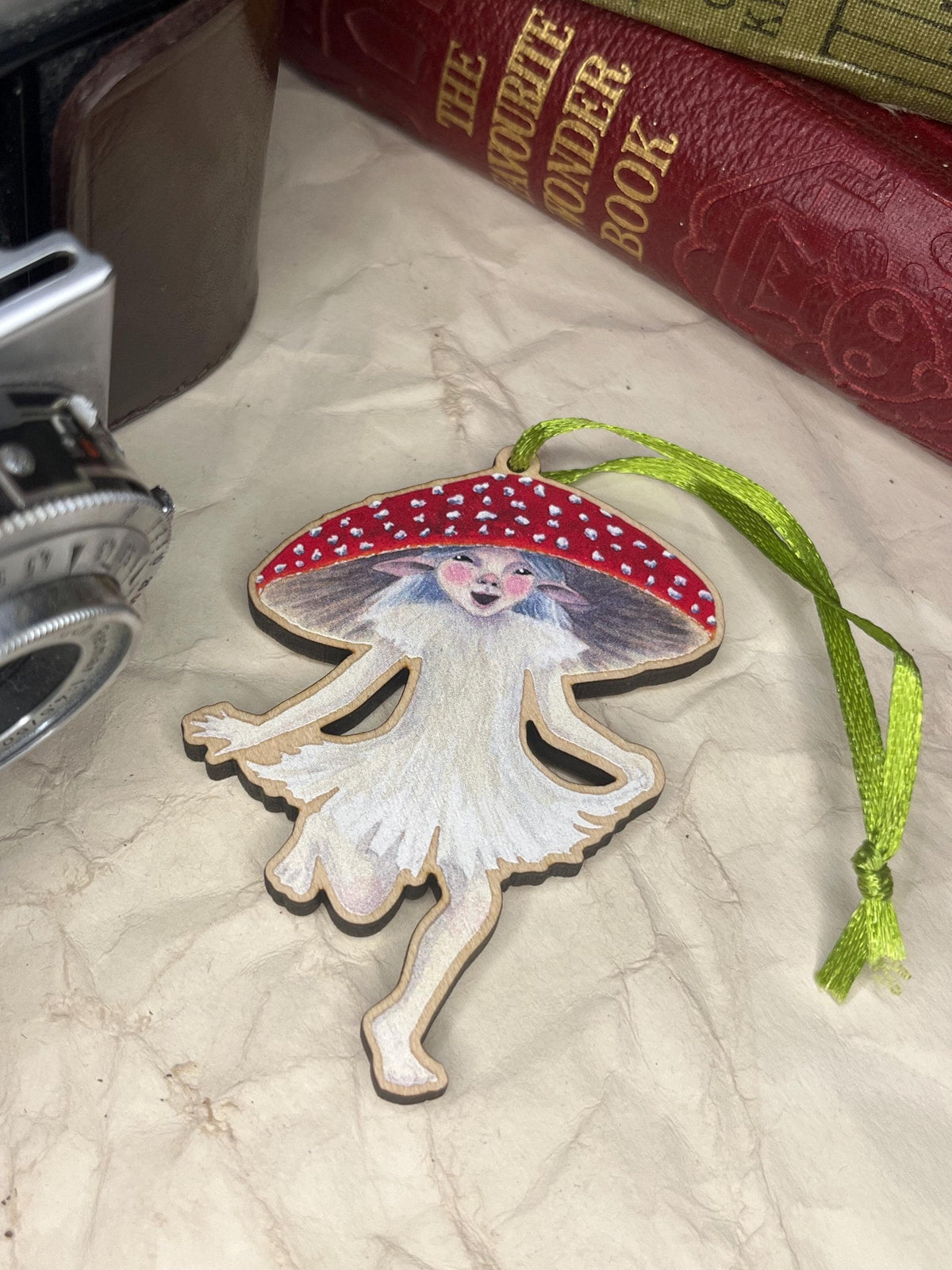 Amanita Faerie Decoration