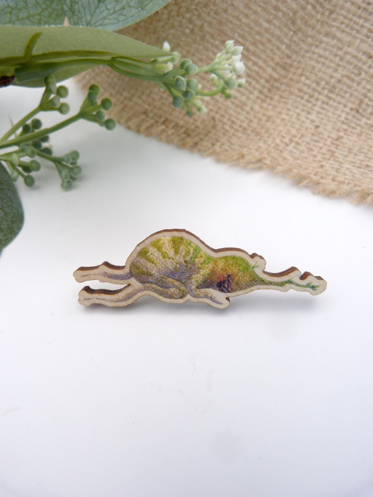 Root Baby Pin Badge