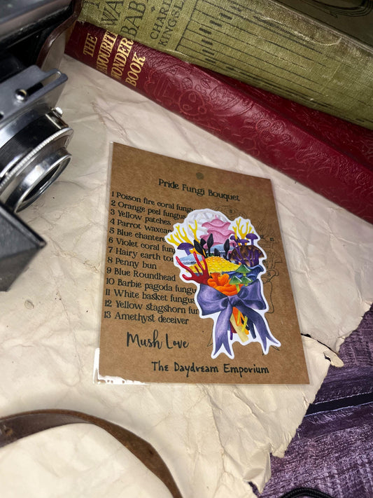 Pride Fungi Bouquet Sticker
