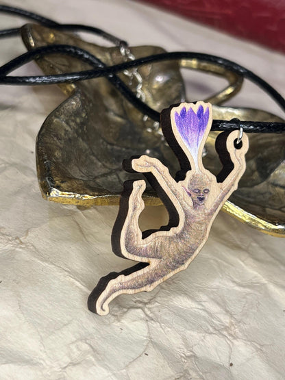 Crocus Faerie Necklace