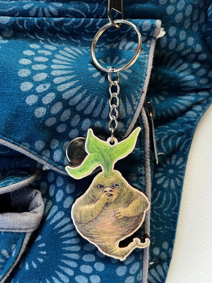 Root Baby Keyring