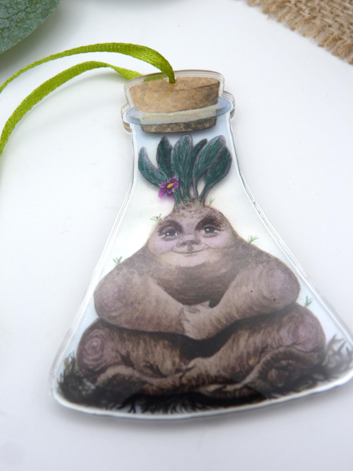 Bottled Mandrake (Flask) Decoration