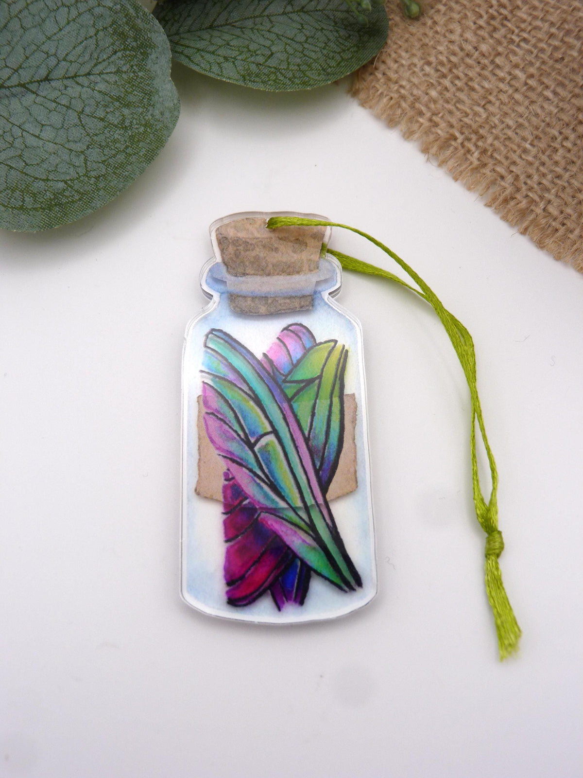 Bottled Fairy Wings Decoration