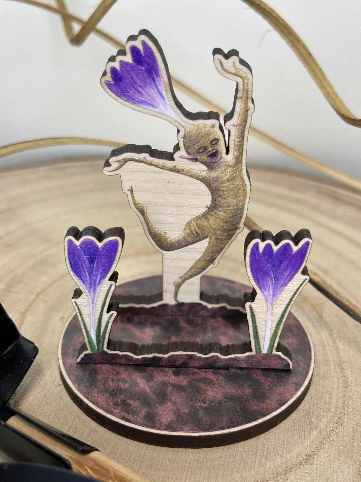 Crocus Faerie Standee