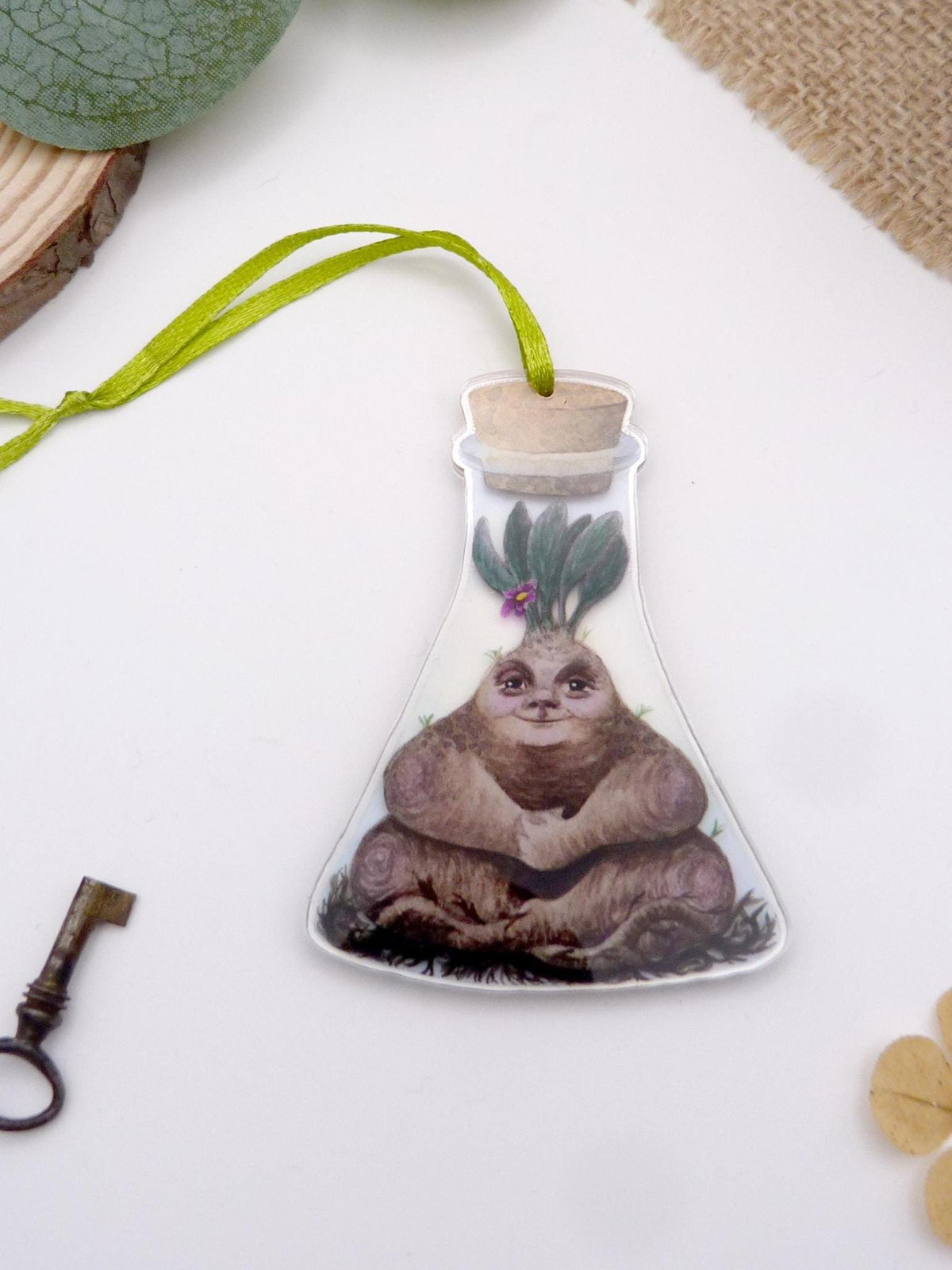 Bottled Mandrake (Flask) Decoration