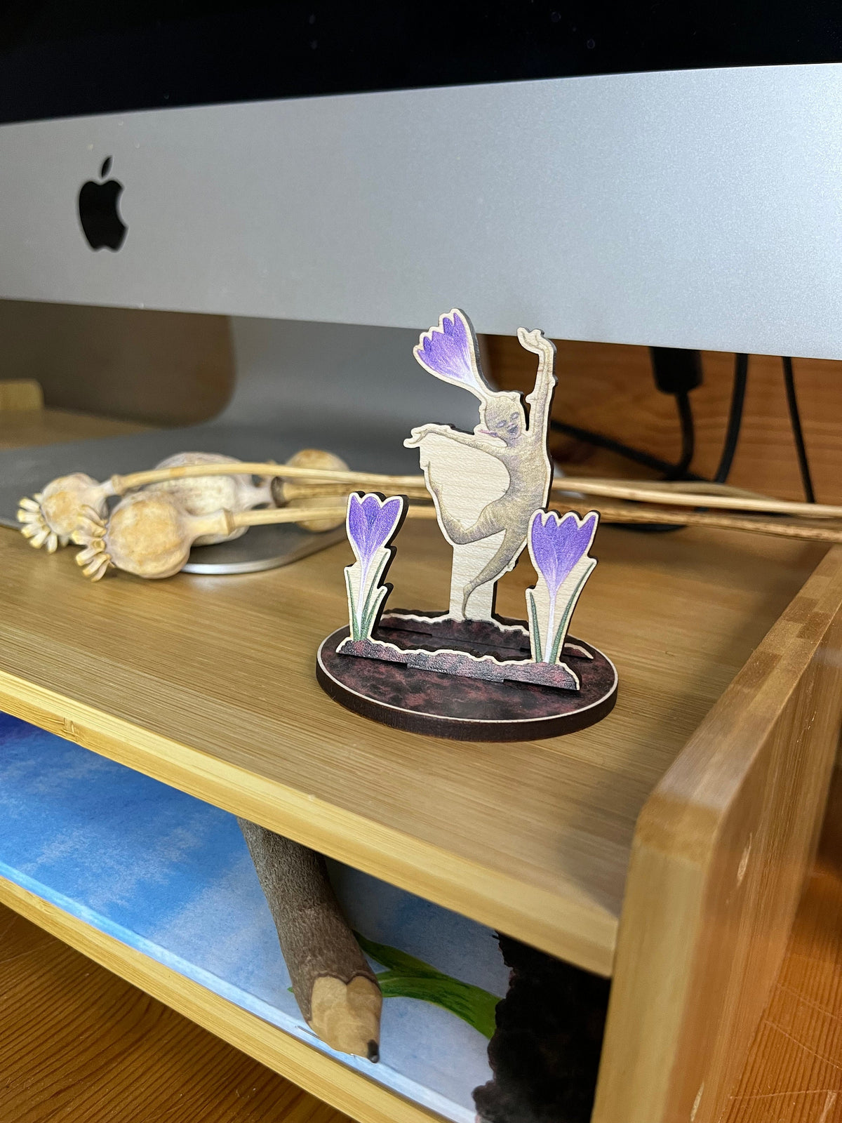 Crocus Faerie Standee