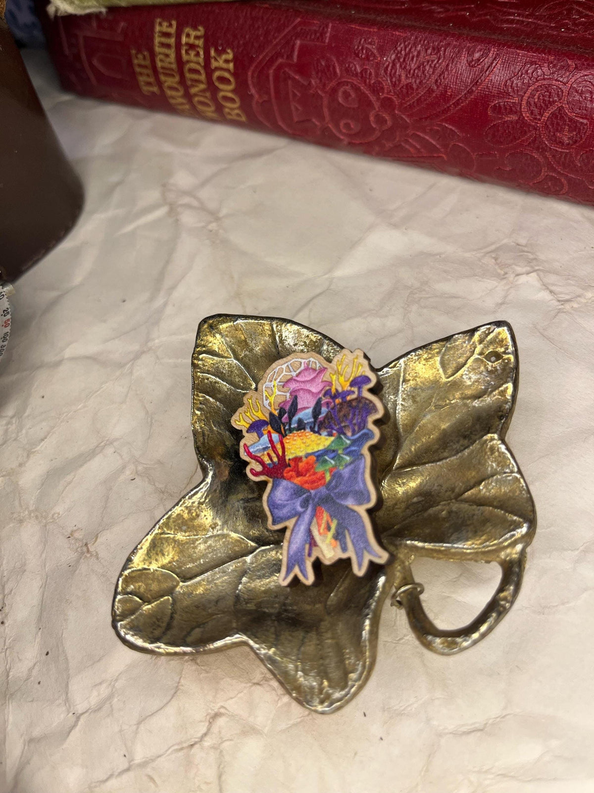 Pride Fungi Bouquet Pin Badge