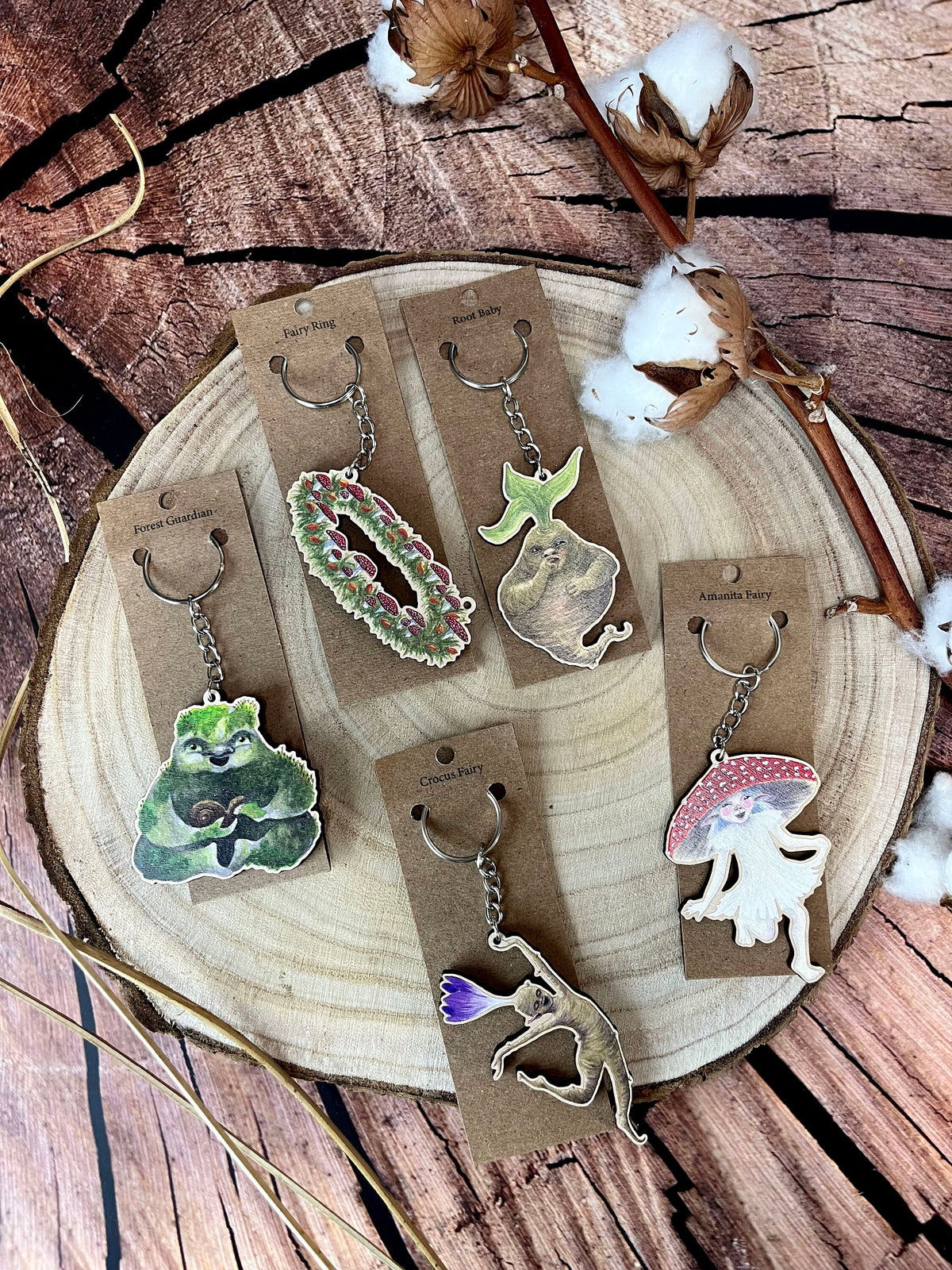 Faerie Ring Keyring