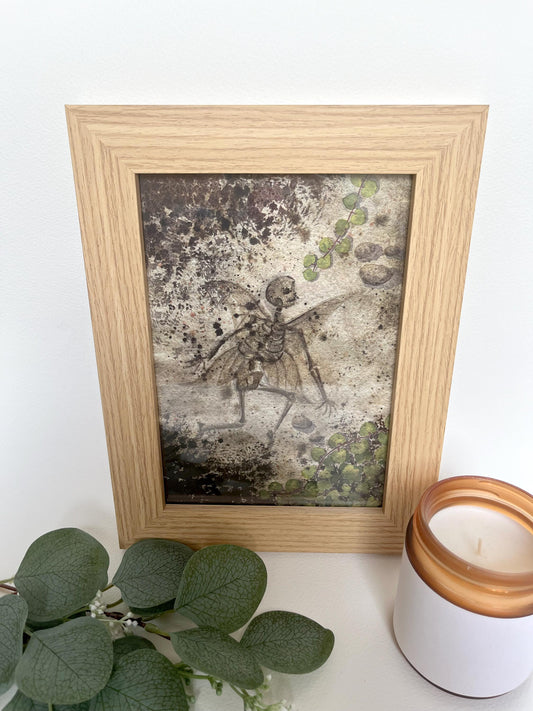 A5 Fossilised Faerie Print