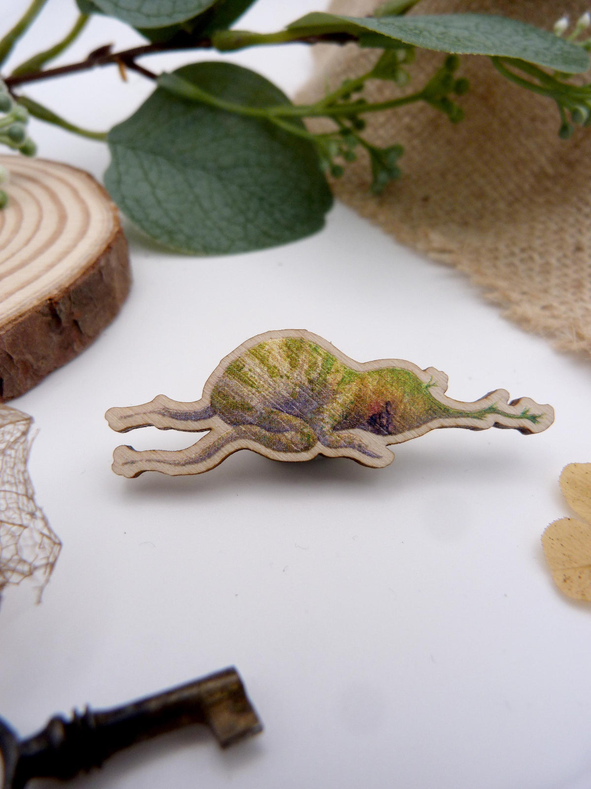 Root Baby Pin Badge